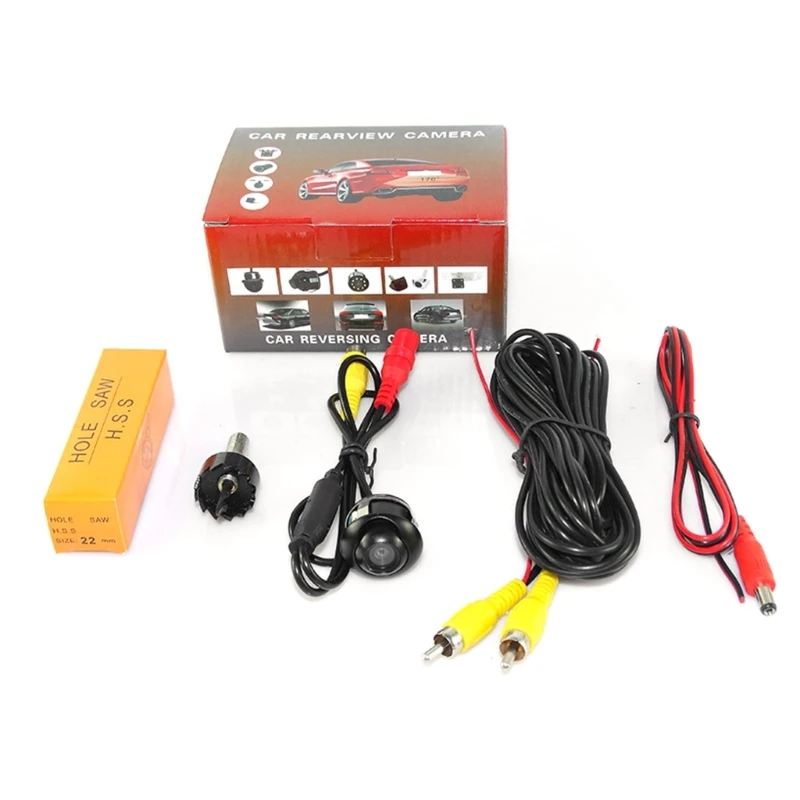 

Backup Camera 170° Wide Angle Night Waterproof Reverse Rear View Camera