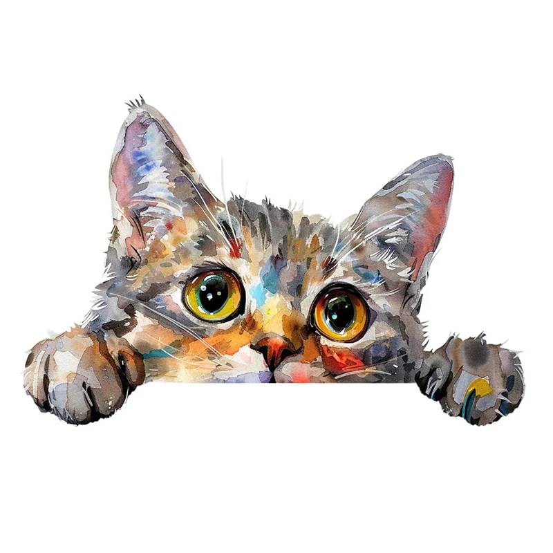 Водонепроницаемая наклейка с кошками