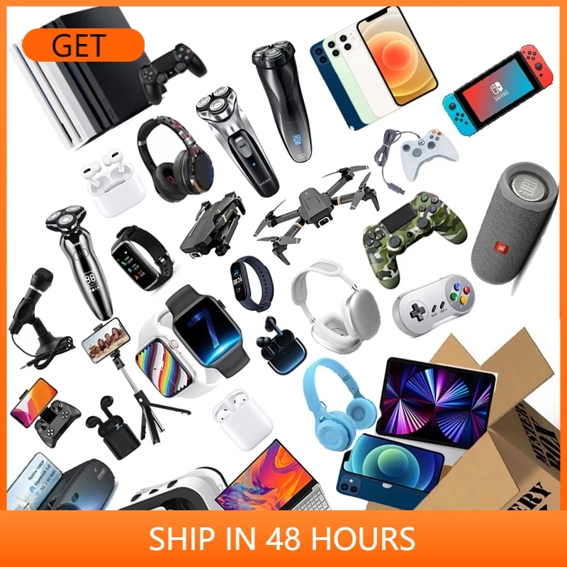 

Загадочные коробки на удачу, таинственные случайные продукты, есть шанс открыть: такие как дроны, умные часы, планшеты, все, что возможно