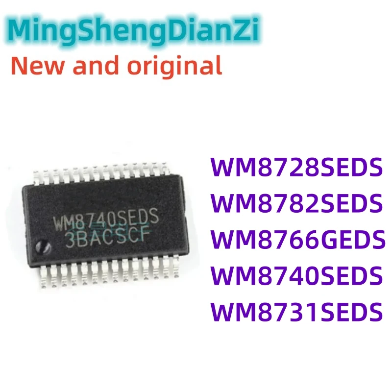 1 шт. новая модель wm8731seds SSOP-28 wm8731s wm8731 wm8740seds wm8766geds wm8782seds wm8728seds wm8740s wm8766g wm8782s wm8728s