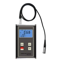 vm 6370 portable vibration meter handheld displacement velocity and acceleration simultaneously display