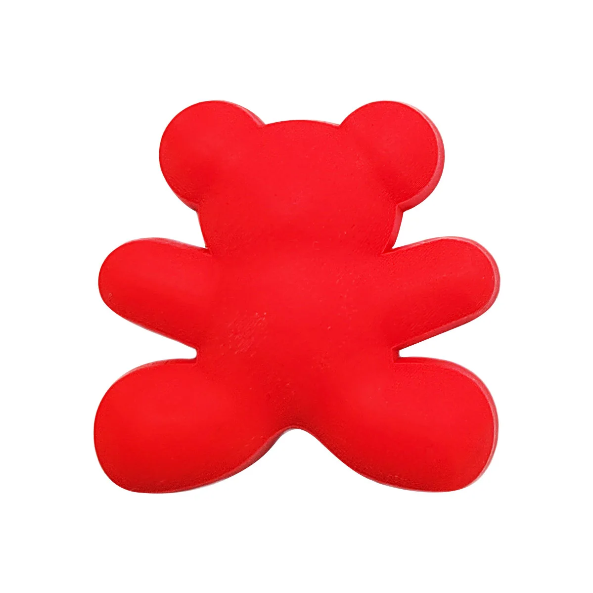 Hot 10pcs/set Colorful and cute little bear Shoe Decoration Accessories Clog Shoe Charm Sandal Shoe Charm Ornament