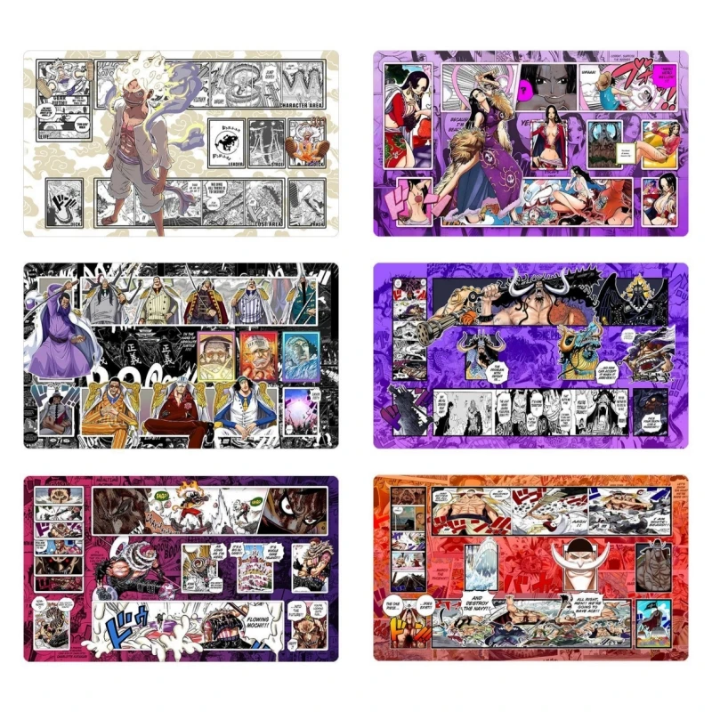 Один игровой коврик OPCG обезьянка D Luffy Roronoa Zoro самодельный для одного стола боевой