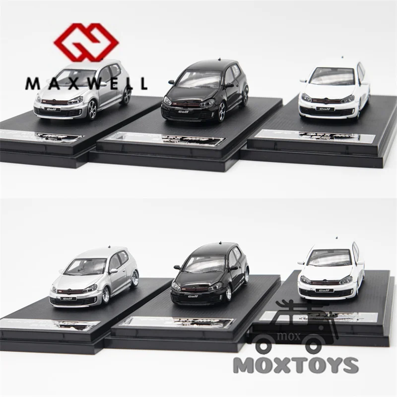 MaxWell 1:64 GOLF GTI MK6 limited799 литая модель автомобиля