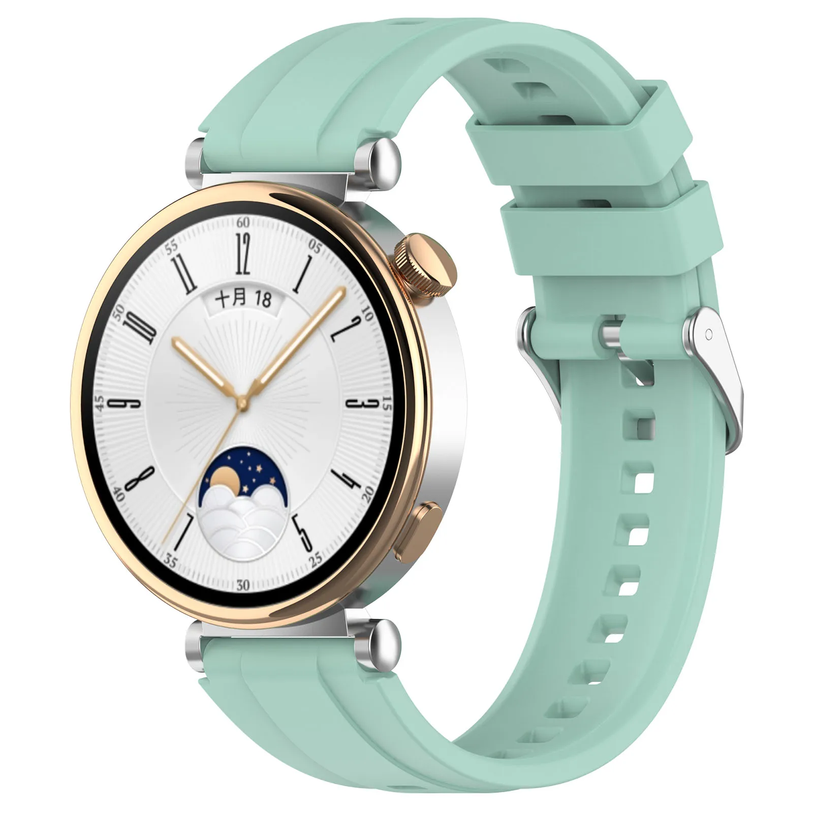 Силиконовый ремешок для часов браслет Huawei Watch GT4 41 мм 46 сменный Браслет