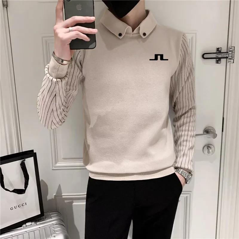 Malbon Golf Top 2022 Autumn The New Men Golf Wear New Goods Tee Men T-shirts Men's Sweater Golf Clothing Horse Golf supplies