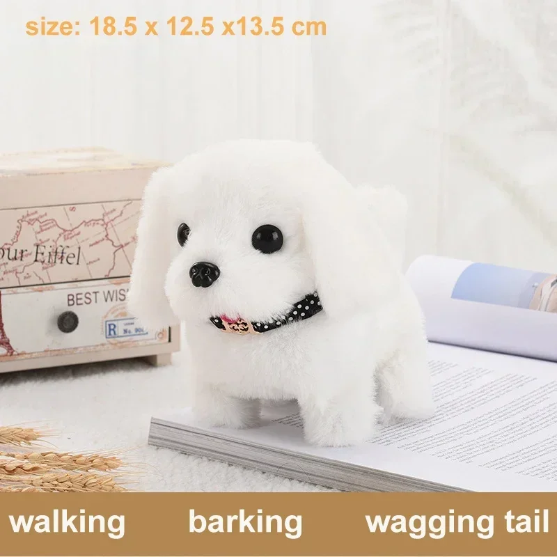 Интерактивная Плюшевая Игрушка Для Собак Реалистичный Мягкий Электрический
