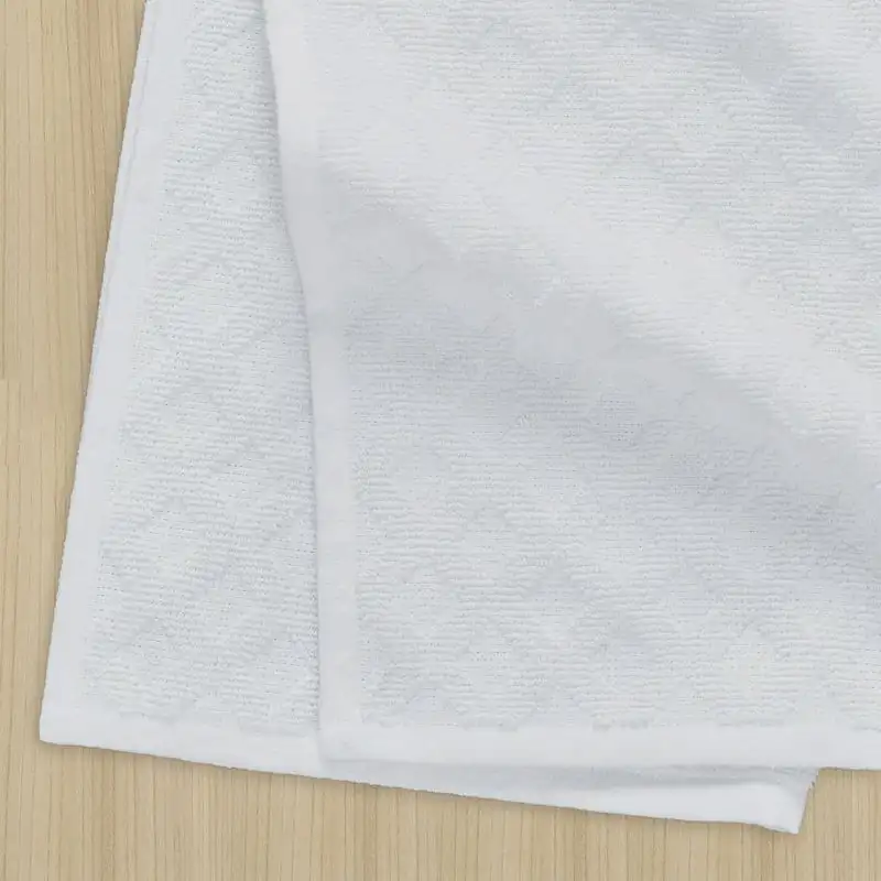

Роскошные мягкие абсорбирующие хлопковые махровые кухонные полотенца из 2 предметов, 16x28 дюймов, белого цвета, идеально подходят для повседневного использования!