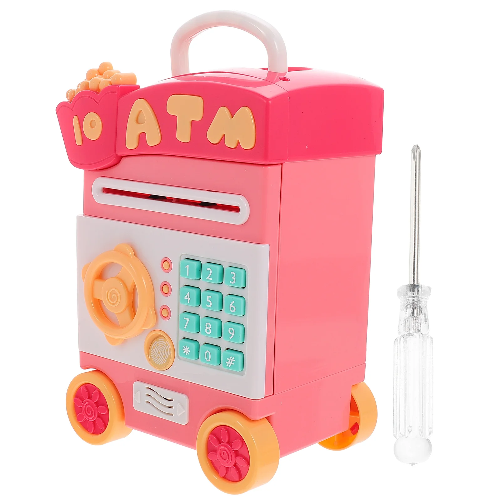 

Bank Box Kids Moneypiggy Saving Safe Electronic Toy Mini Machine Children Cash Savingscartoon Plane Toys Password Airplane
