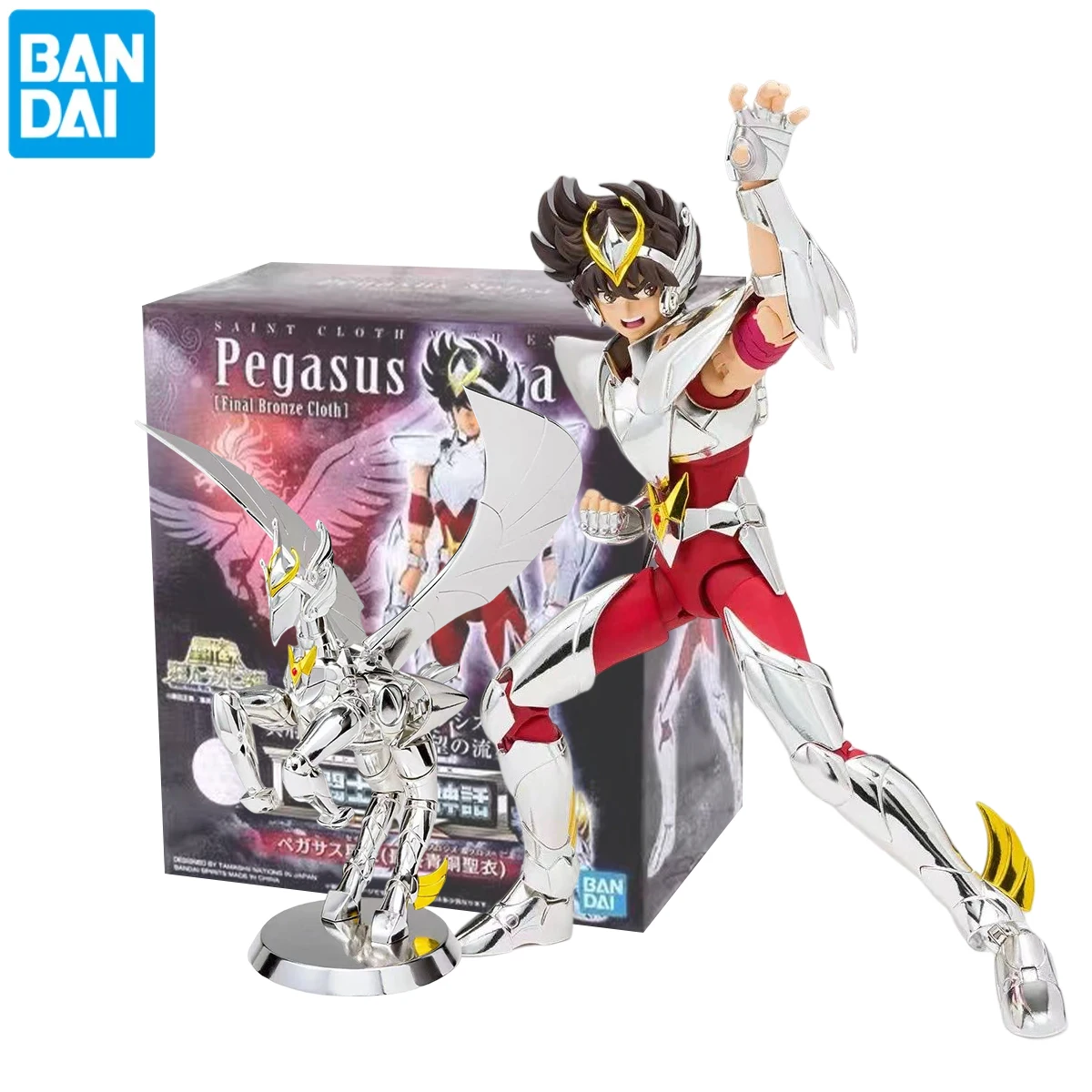 

Фигурки героев аниме Bandai Saint Seiya, фигурки героев из ПВХ, 170 мм
