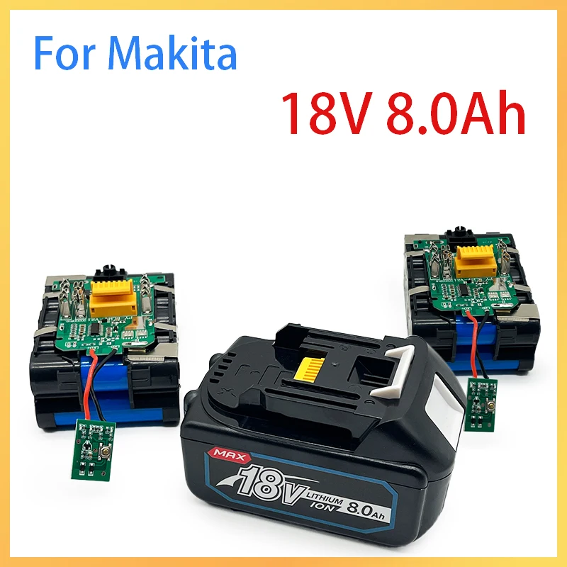 

For Makita 18V 8Ah Battery,For Makita Circular Saw Etc Power Tools BL1860 BL1830 BL1850 BL1860B Accessories,Replacement Battery