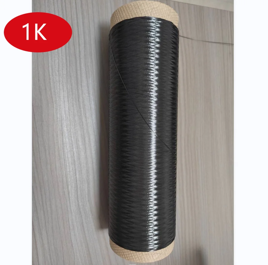 1K волоконная нить из углеродного волокна 3800MPa Длина 1000 м