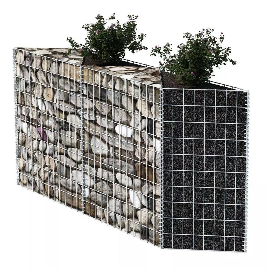 

Gabion Basket/Planter/Raised Vegetable Bed 59"x11.8"x39.4"