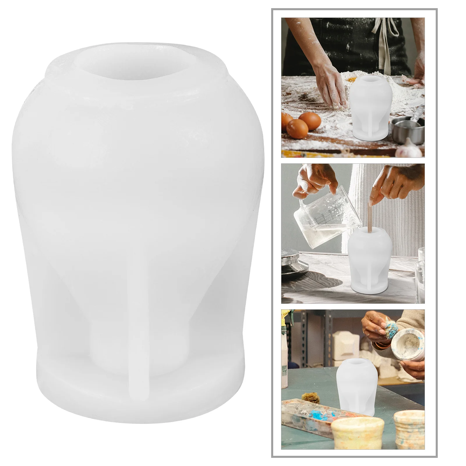 

Teardrop Mold Desktop Ornament DIY Aroma Molds Making Creative Soap Casting