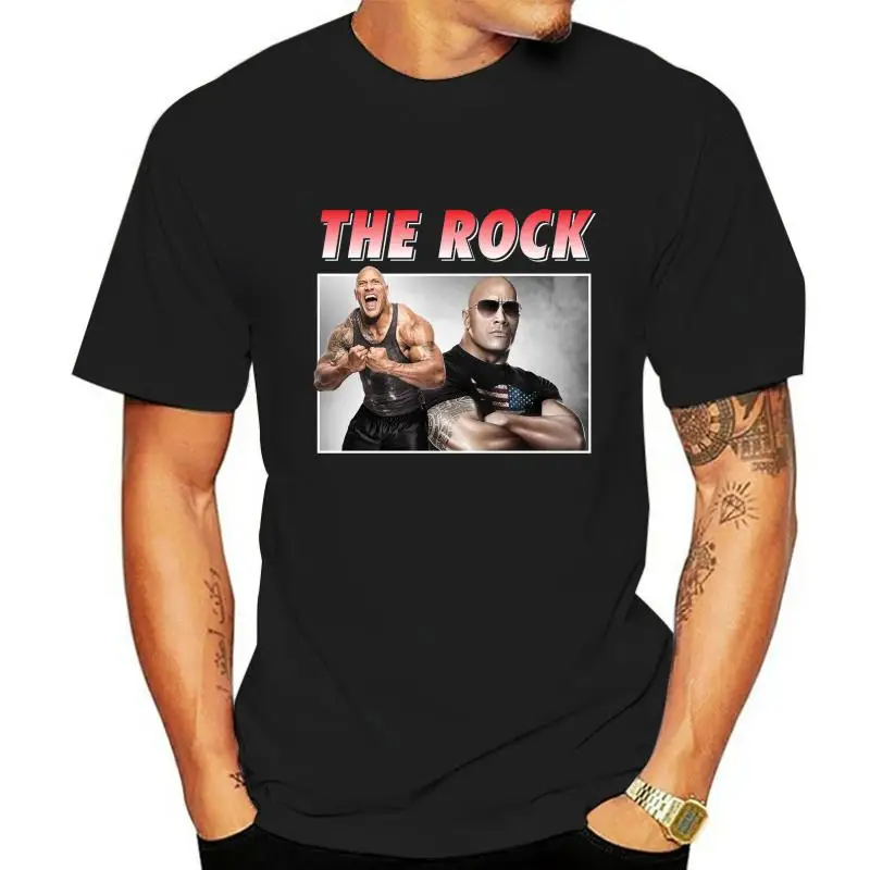 

Одежда Dwayne The Rock Johnson монтаж Мужская футболка