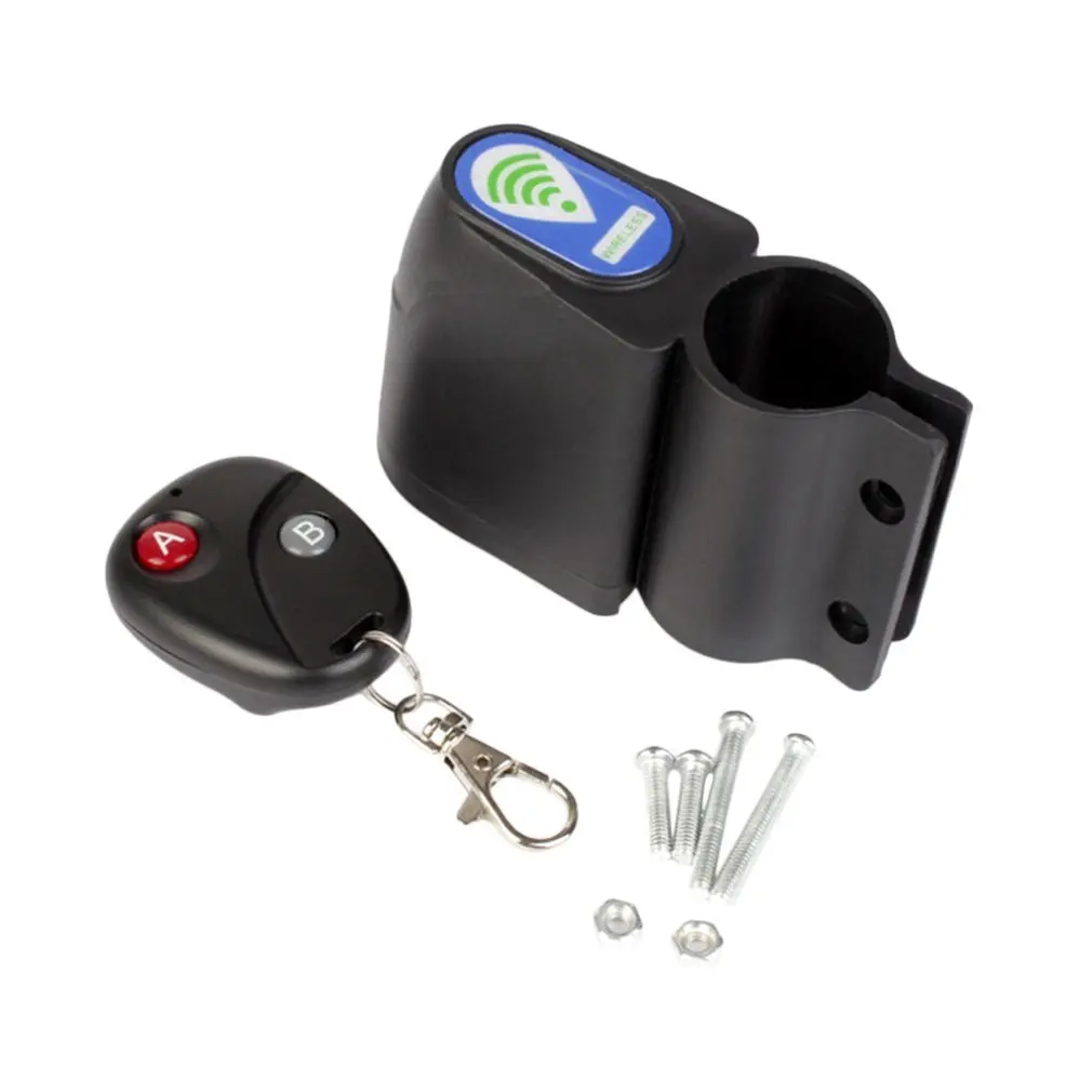 

Bicycle Anti-theft Lock Wireless Remote Control Vibration Alarm Mountain Road Bike Security Lock Bicycle Accessories
