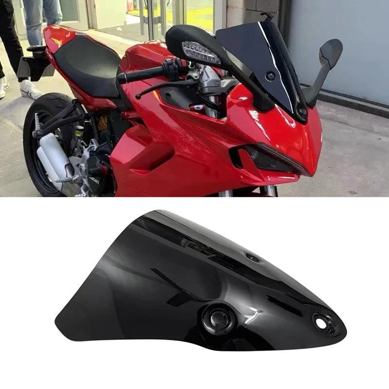 Лобовое стекло мотоцикла для DUCATI 939 950 Supersport 939S 950S Super Sport S Refit Black Wind 2017-2022