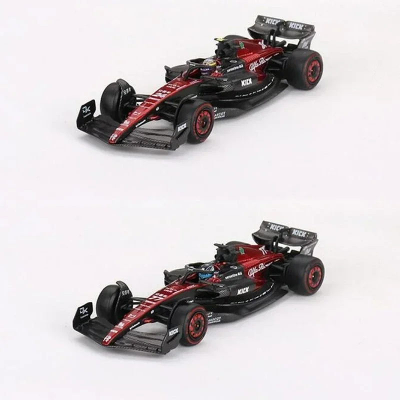 MINI GT 1:64 Romeo C43 # 24 Zhou Guanyu /77 Valtteri 2023 F1 Модель автомобиля