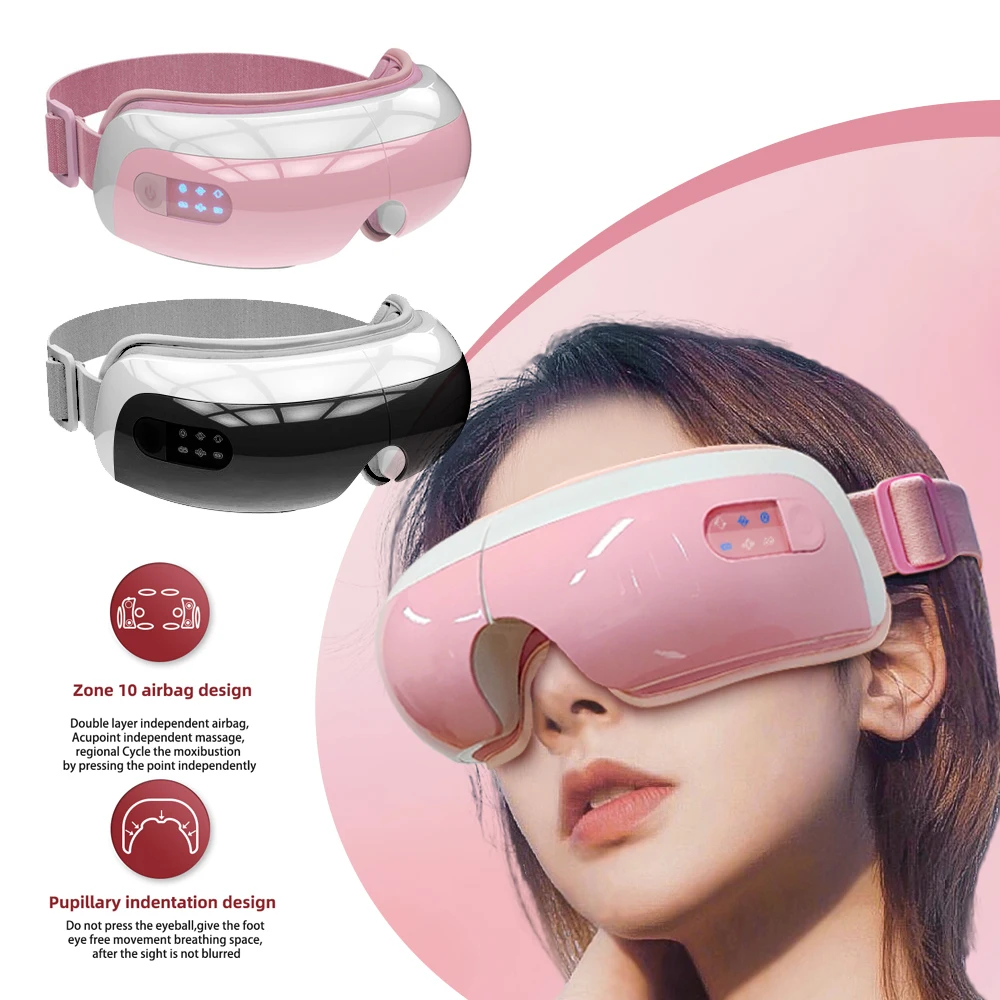 

Массажер для глаз с вибрацией и функцией Bluetooth