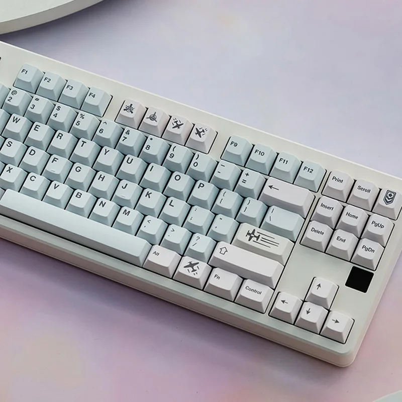 

Колпачки для механической клавиатуры с сублимационной печатью, 141 клавиш, вишневый профиль, ПБТ