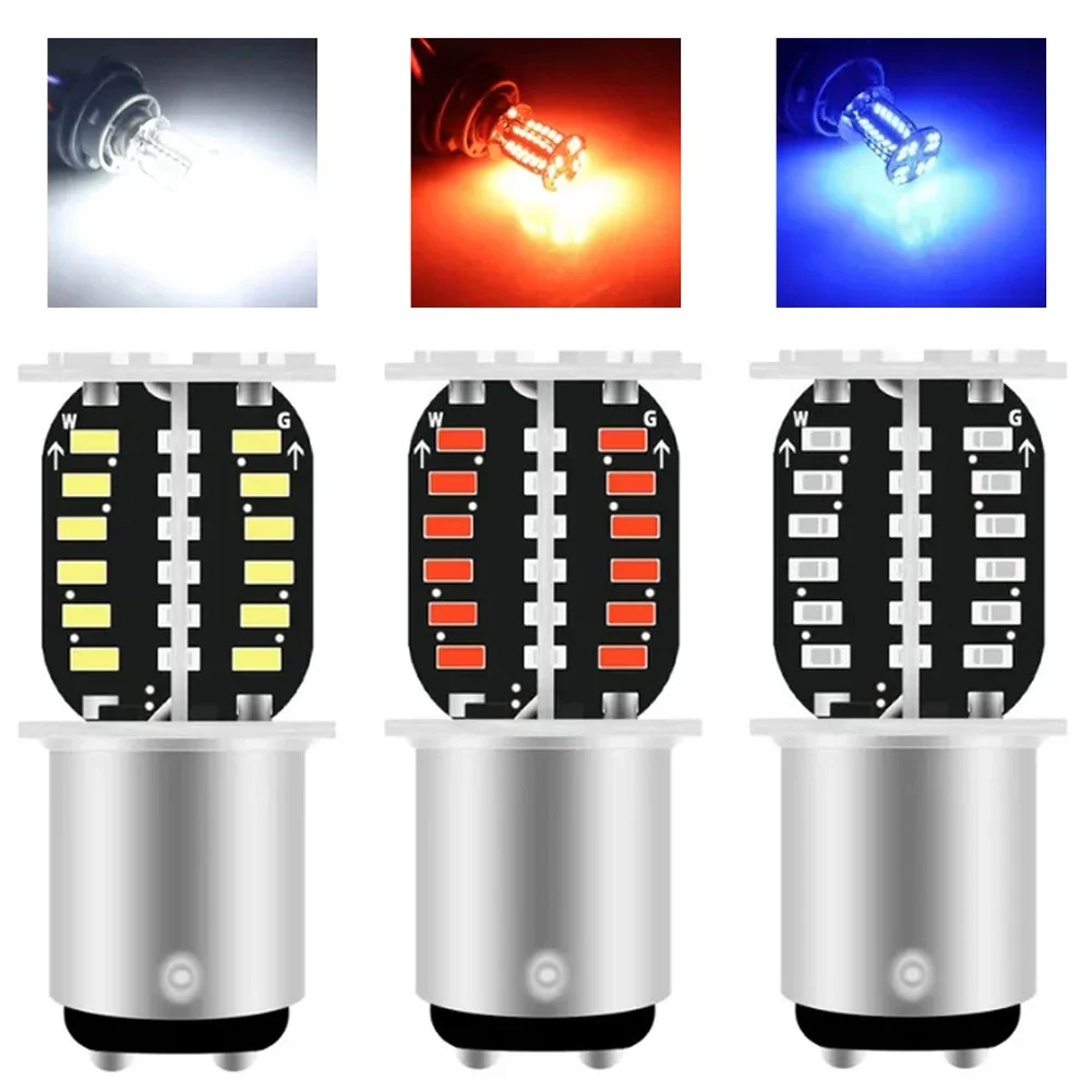 BAY15D LED 64SMD DRL 1157 светодиодный мигающий водный стробоскоп парковочный фонарь