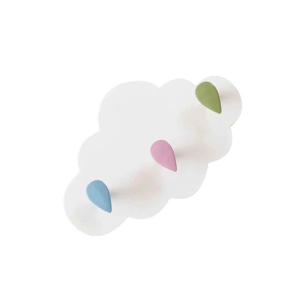 

Hook Cloud Seamless Hanging Self-adhesive No Drilling Kitchen Supplies