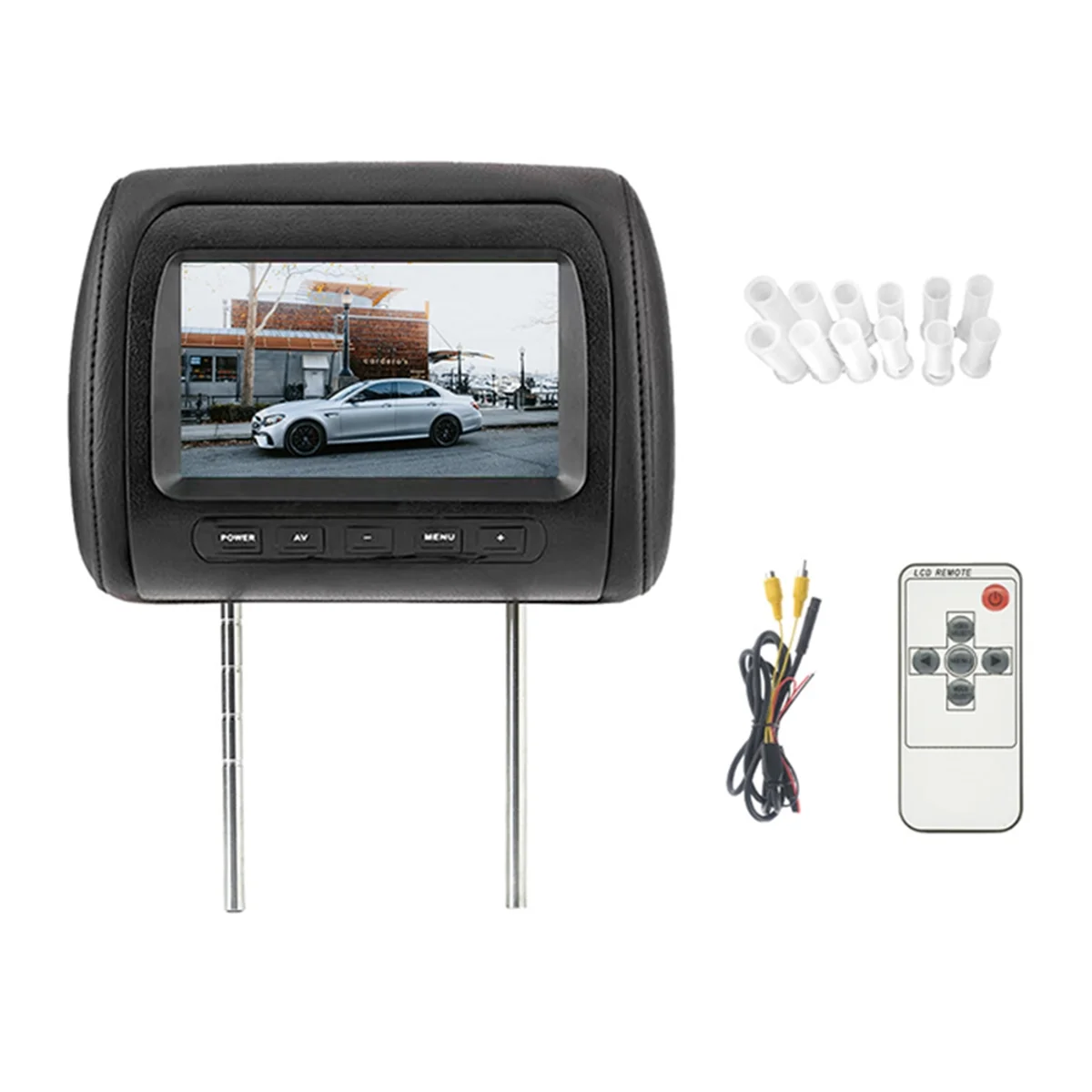 Монитор на подголовник автомобиля универсальный 7-дюймовый TFT светодиодный экран