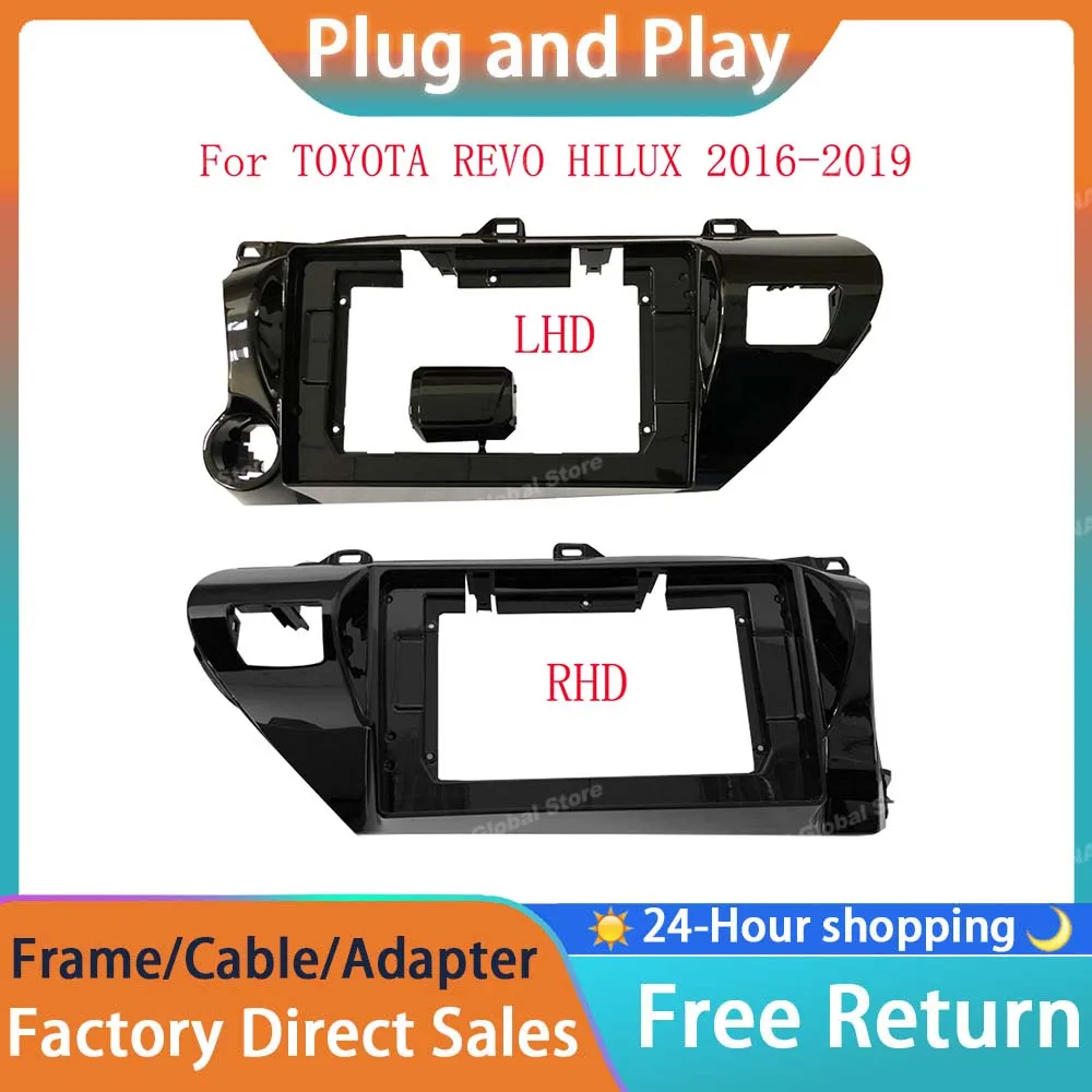 RSNAVI для TOYOTA Hilux Revo 2015-2018 10 1-дюймовый автомобильный радиоприемник Android MP5 плеер