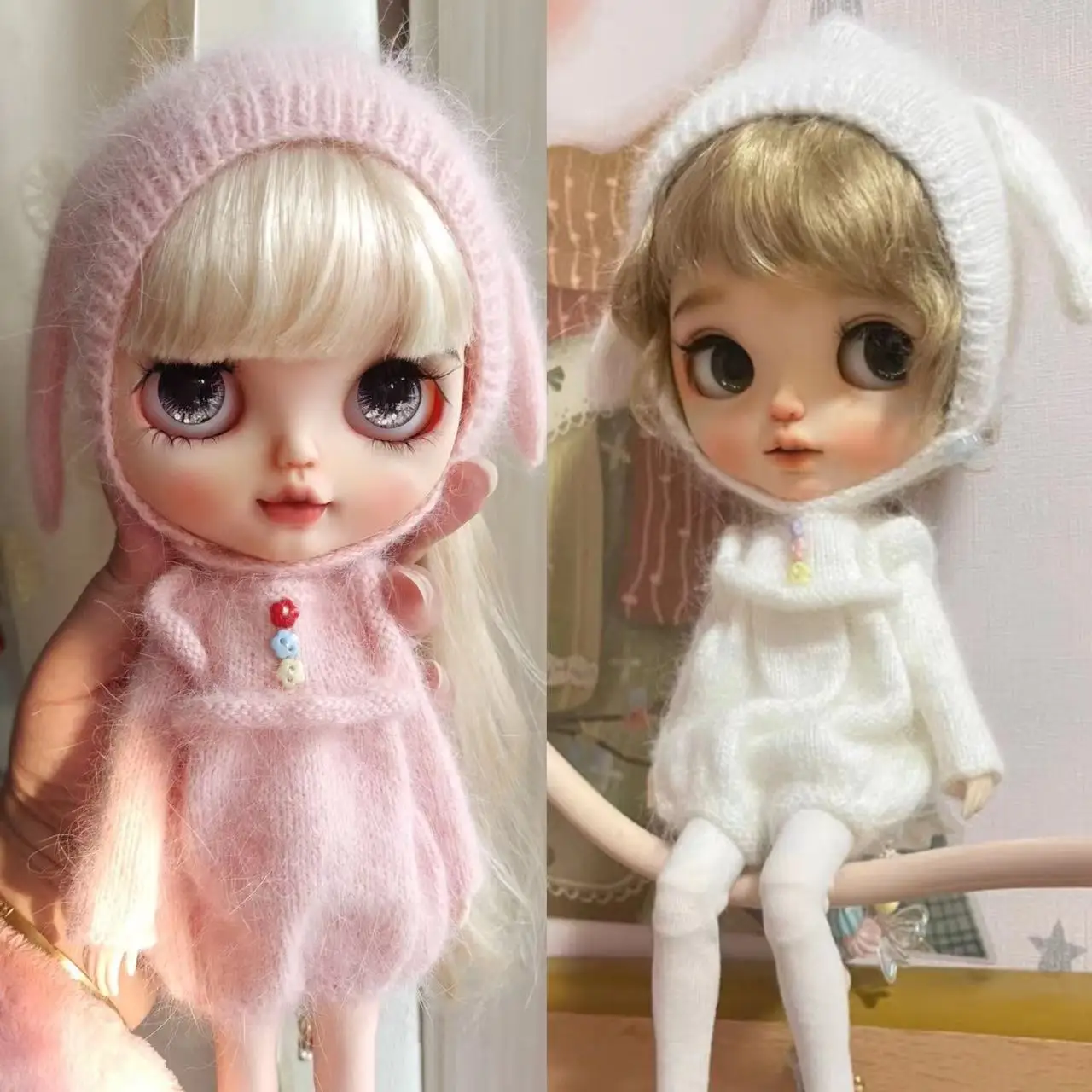 

Dula Doll Clothes Dress wool Jumpsuits skirt Blythe ob24 Azone Licca ICY JerryB 1/6 Bjd Doll Accessories
