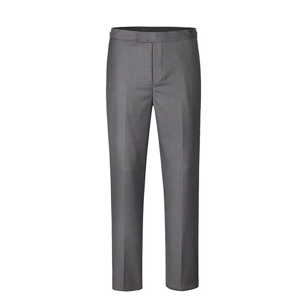 

TB BROWIN thom Men's Suit Pants Classic Stripe Formal Casual nine-point Korean Style Brand slim business trousers iron-free tide