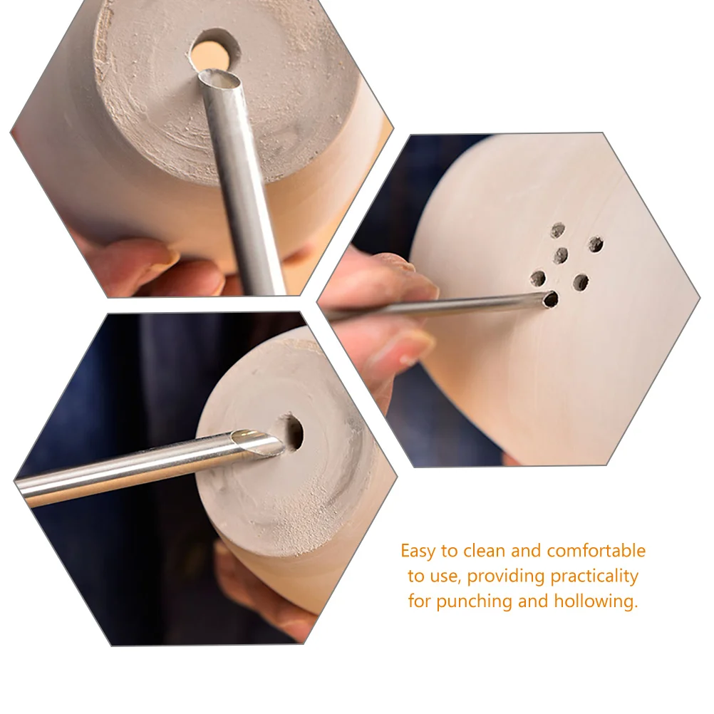 5 шт. дырокол для сверления керамики глиняный инструмент обрезки сделай сам круг