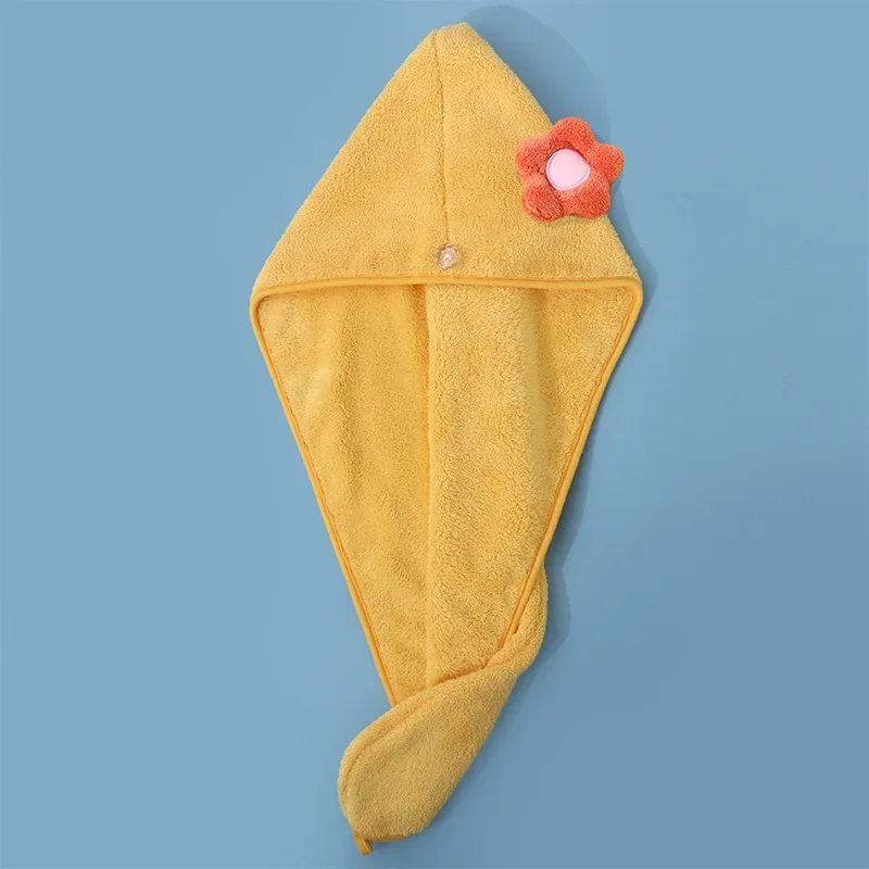 

Женское микрофибровое полотенце для сушки волос коралловый