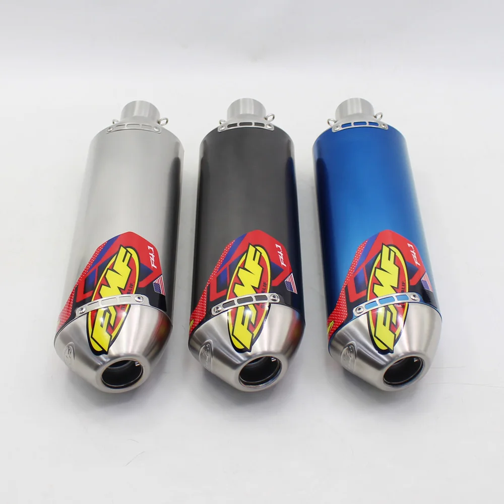 Длина 470 мм впускной отверстие 51 универсальный мотоцикл FMF глушитель с DB Killer