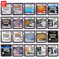 ds game cartridge video game console card pokemon series heartgold soulsilver black white pearl diamond platinum for nds3ds2ds
