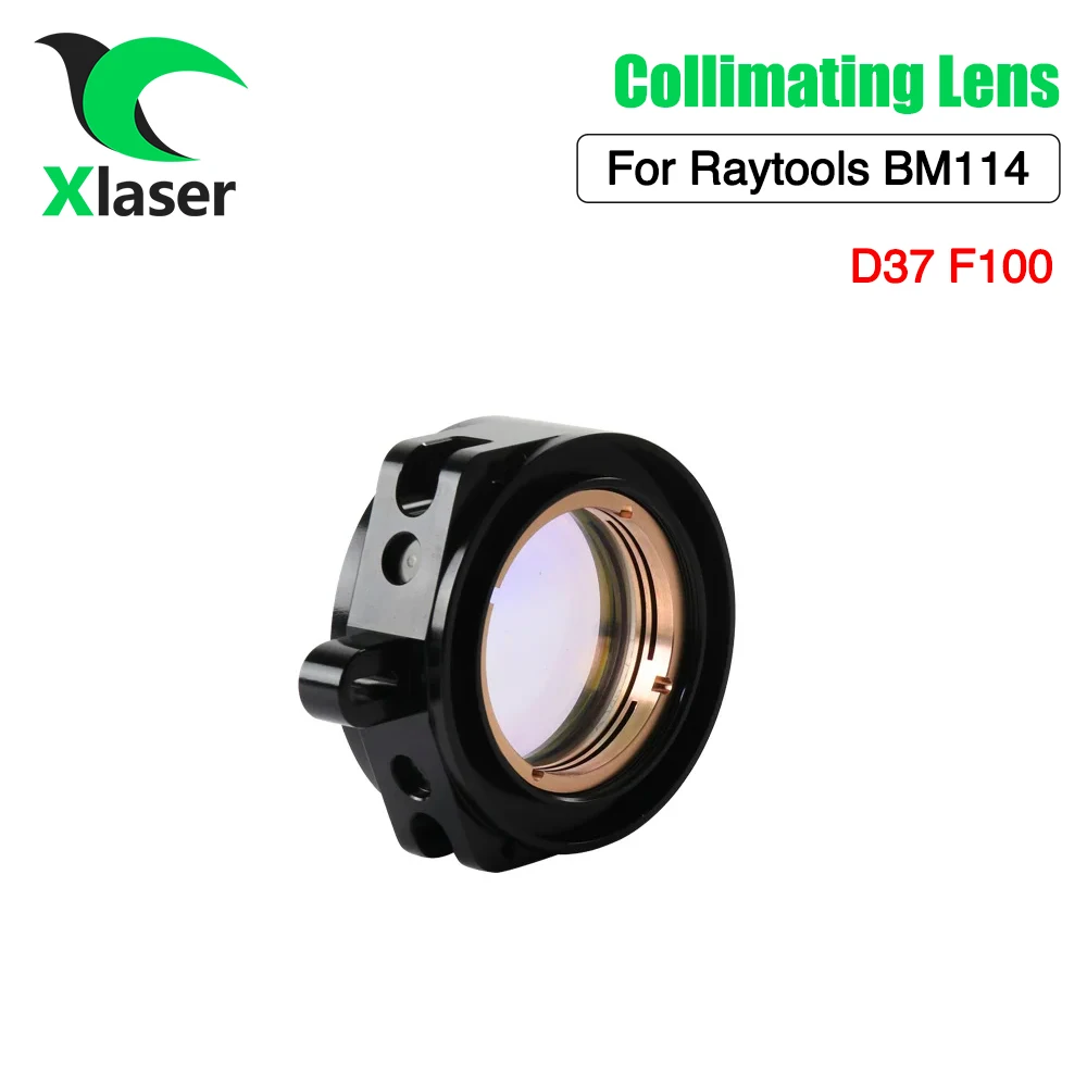 XLaser Raytools BM114 Коллиматорная и фокусирующая линза D37 F100 150 D38.1 F200 для 114S Волоконная