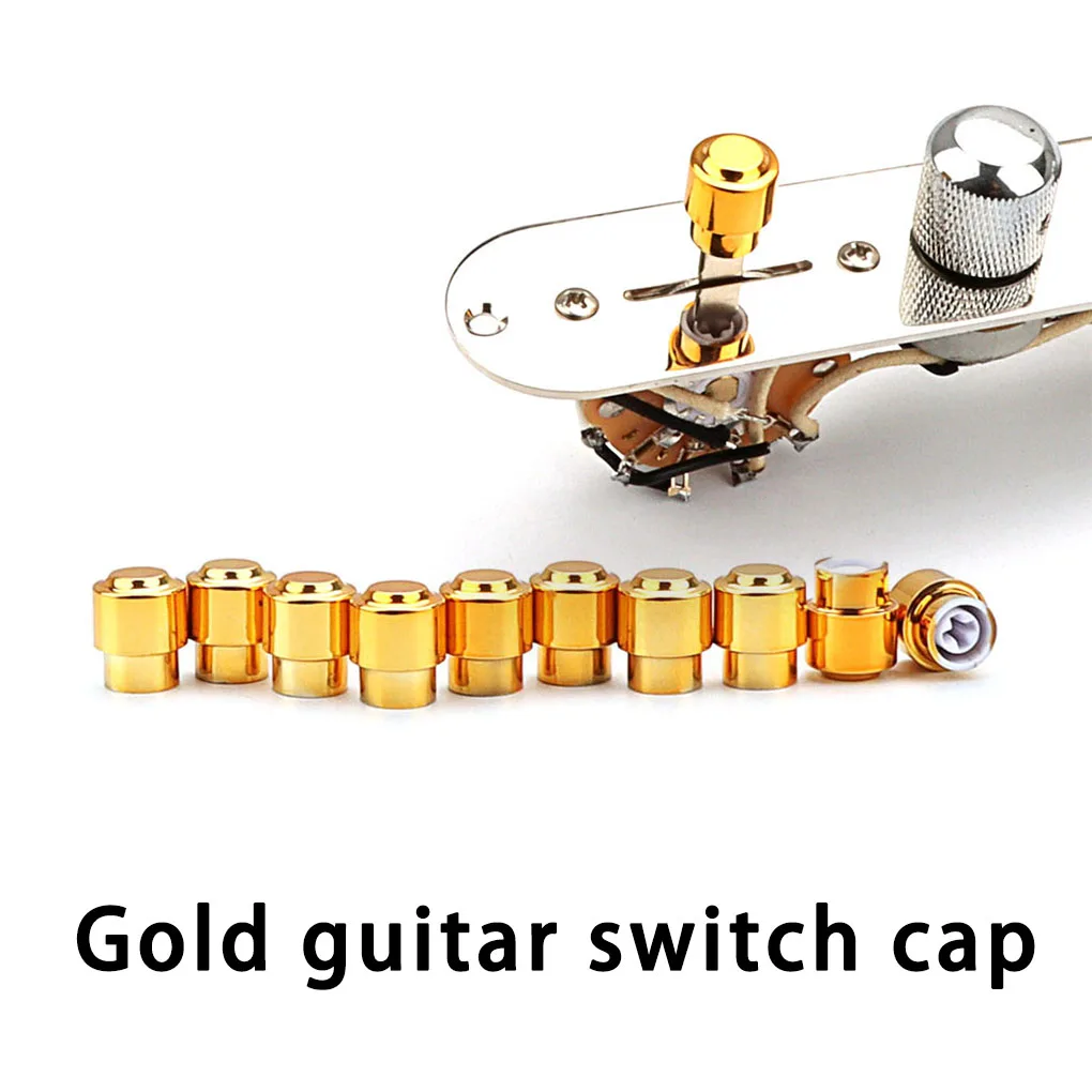 

10 шт., колпачки для гитарных переключателей