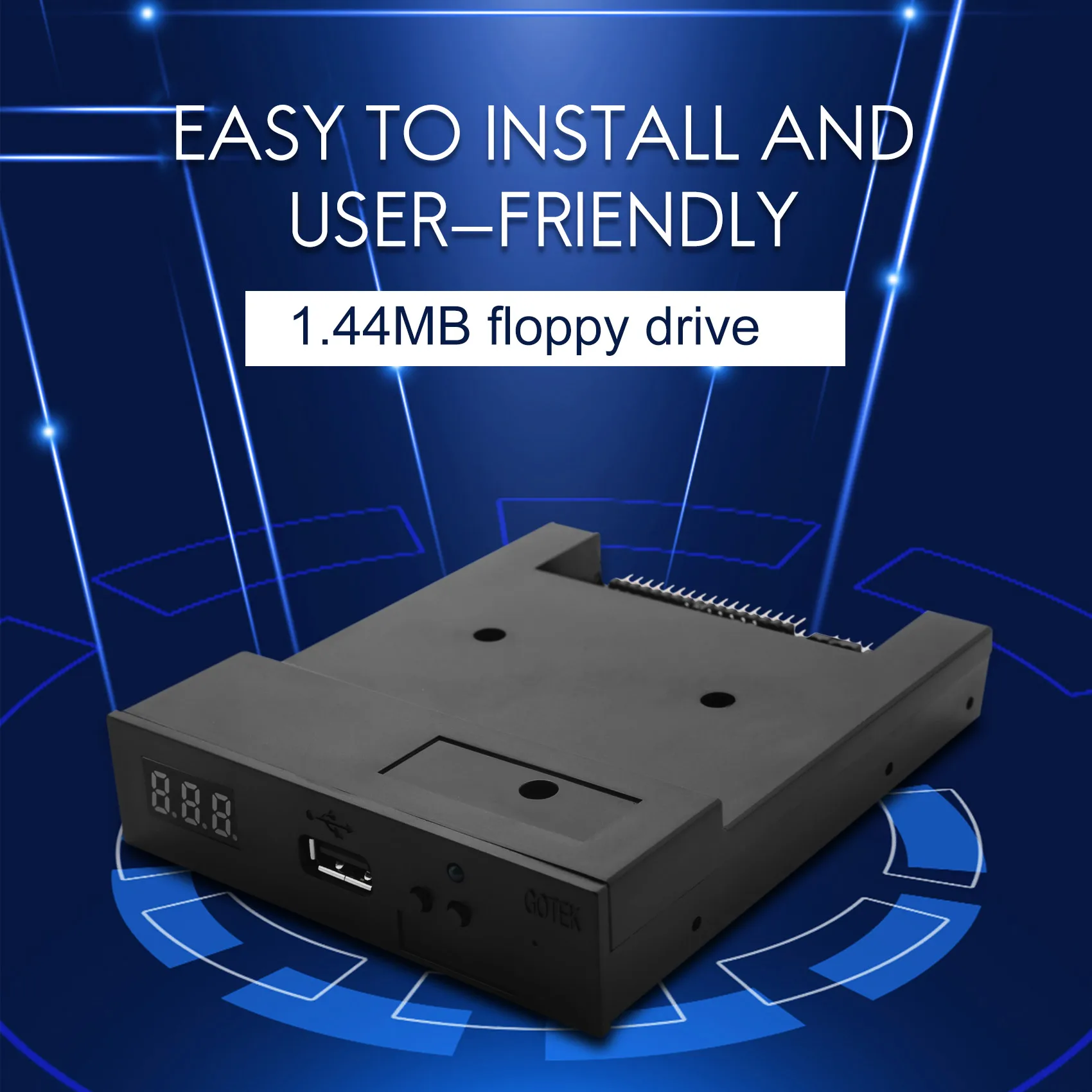 SFR1M44-U100K черный 3 5 дюйма 1 44 МБ USB SSD флоппи-накопитель эмулятор для YAMAHA KORG ROLAND