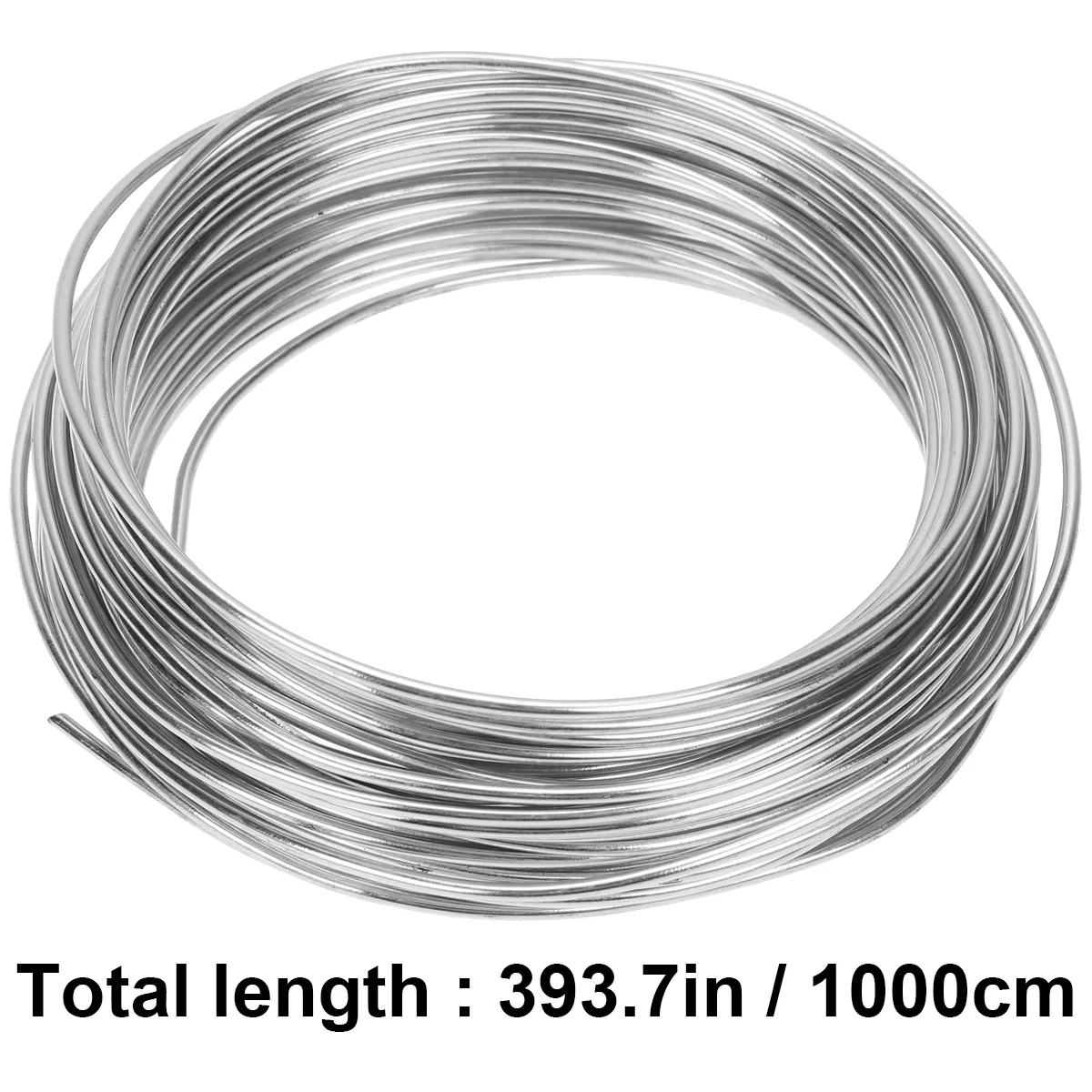 

2pcs Wire Bendable Metal for Armature Jewelry Making Dolls DIY Crafts Sculpture Tools 1mm Diameter, 10M Length