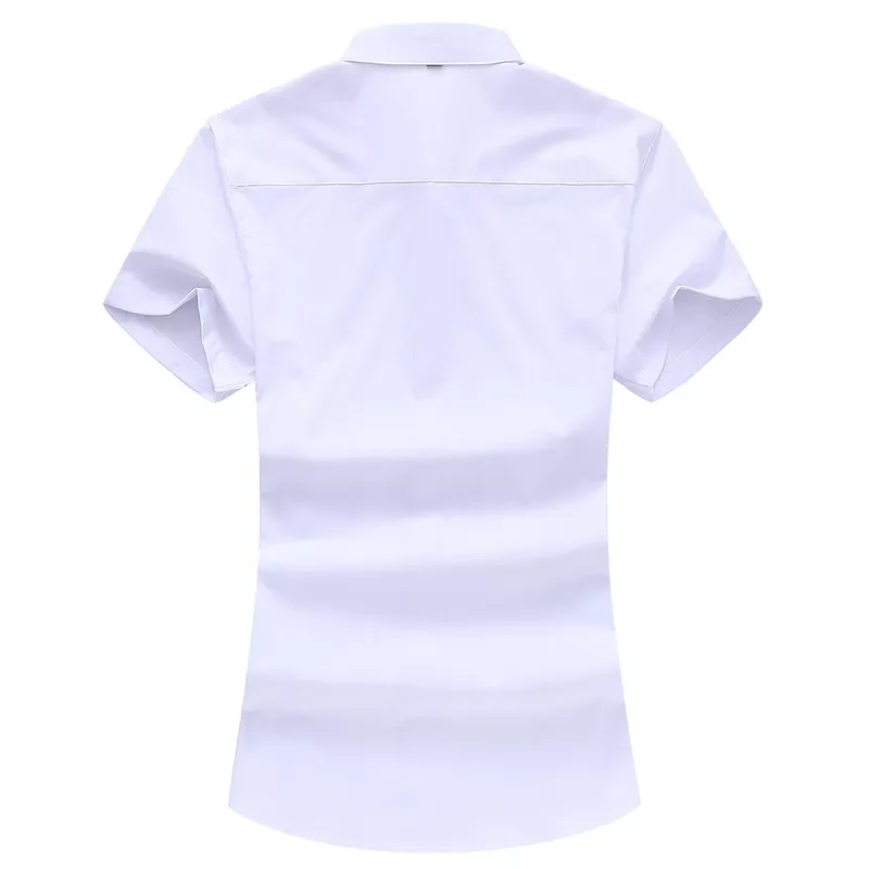 2021 Summer New Arrival Men's Casual  Short-Sleeve Printed Shirt Fashion Print Beach Blouse 5XL 8XL Colors Style  White Shirt