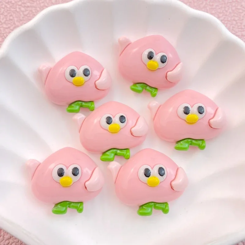 10 шт. новинка милые Мультяшные фрукты серия плоская задняя сторона скрапбукинг