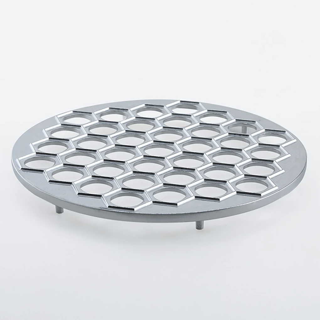 

Dumpling Mould 37 Holes Dumpling Mold Aluminum Alloy Wonton Ravioli Maker Mould Kitchen Accessory