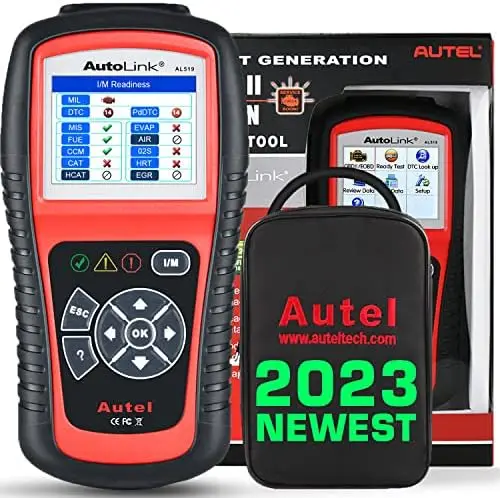 

AL519 OBD2 Scanner Enhanced Mode 6 Car Diagnostic Tool Check Engine Code Reader CAN Scan Tool, Advanced Ver. of AL319