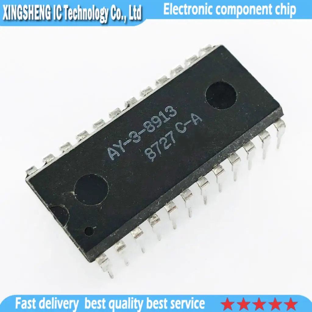 

2pcs/lot AY38913 AY-3-8913 DIP-24 In Stock