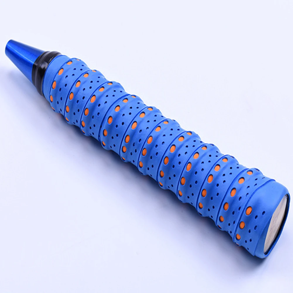 

Colorful Anti Slip Breathable Sports Professional Multipurpose PU Accessories Badminton Perforated Grip Tape