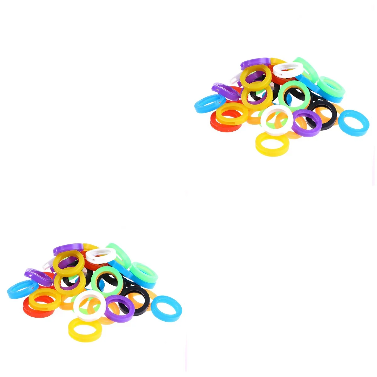 

Key Covers Caps Cover Cap Color House Tags Identifiers Keys Coded Silicone Ring Toppers Car Cute Identification Rings Rubber