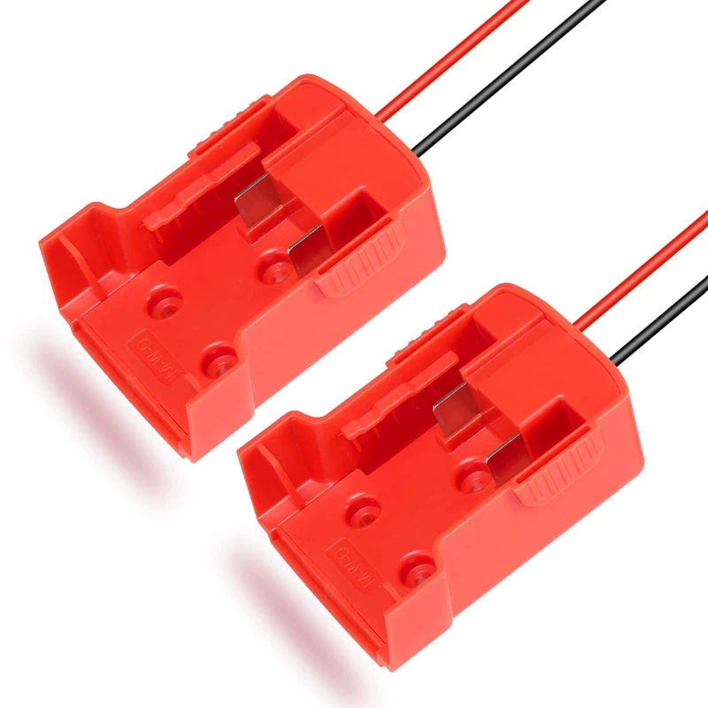 

Power Wheels Adapter Compatible With MK M18 Battery 18V For Power Wheels, Powertool Battery Converters 2Pcs