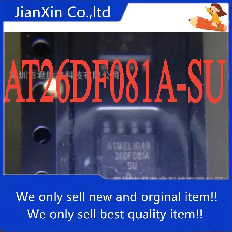 

10pcs 100% orginal new AT26DF081A-SU AT26DF081A-SSU 26DF081A SOP8 memory chip