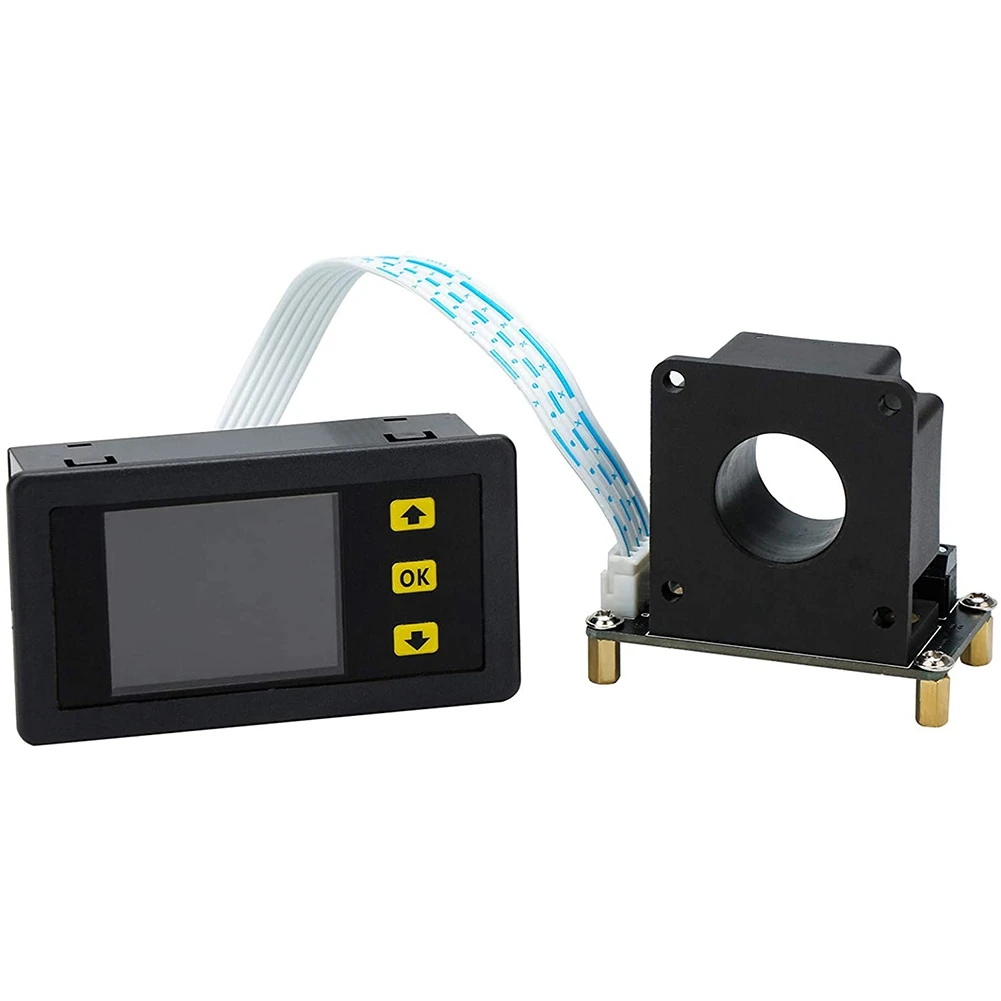 Двунаправленный измеритель напряжения и силы тока Тестер 90 в 300 А для отображения