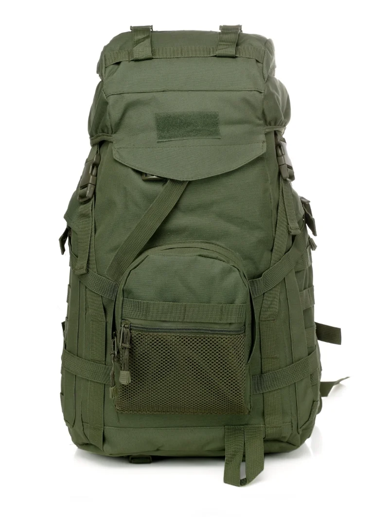 

Large capacity 60L camouflage backpack camping mountaineering travel riding tactical attack bag backpack