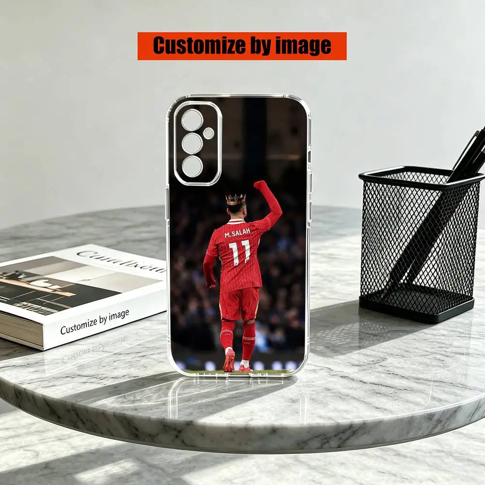 Фото Чехол для телефона Football Star 11 Mohamed-d Salah для Samsung A10,12,20,21S,30,31,40,50,51,52,70,71, прозрачный чехол №4